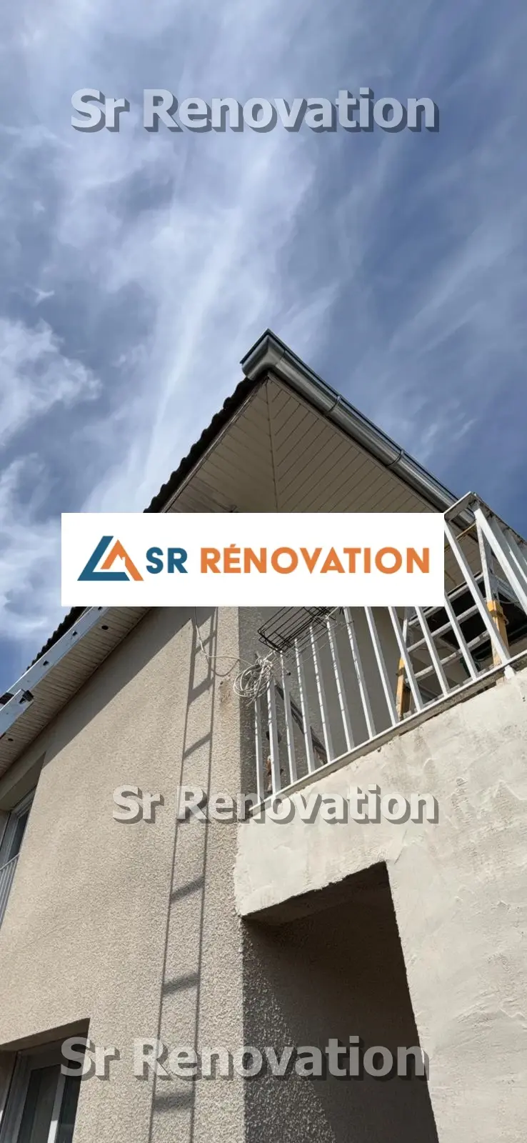 Exemple de changement & réparation de gouttières réalisé par SR Rénovation à Saint-Amour dans le Jura