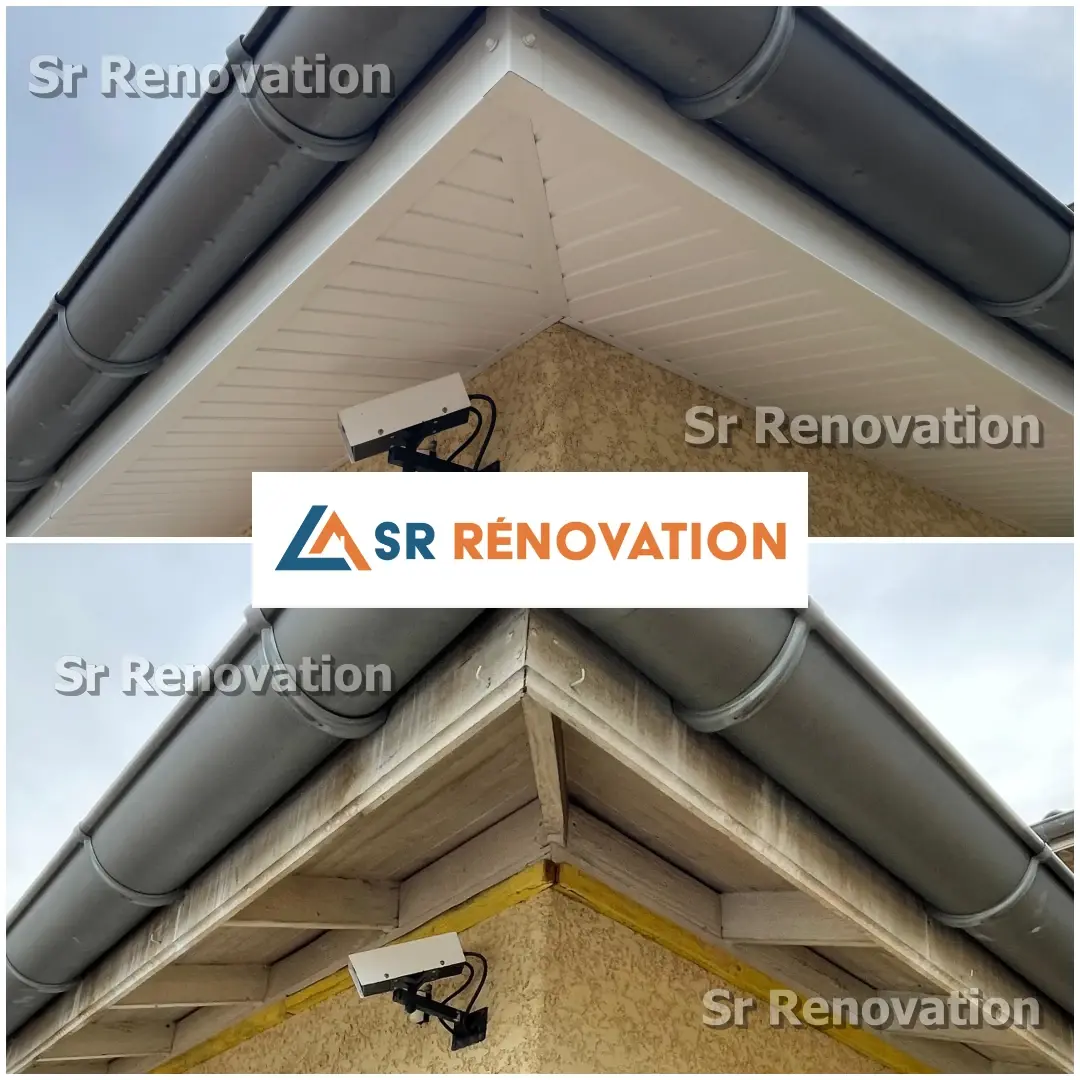 Exemple de changement sous-faces (pvc) réalisé par SR Rénovation à Saint-Amour dans le Jura