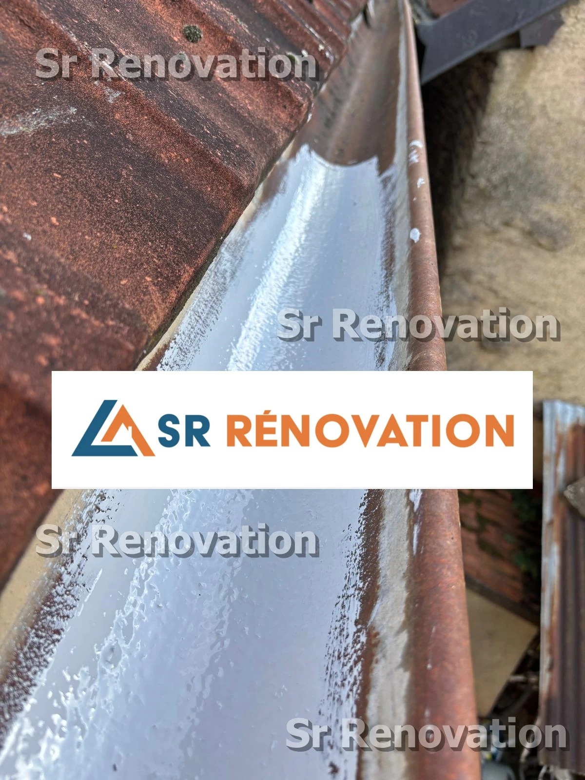 Nettoyage de gouttières