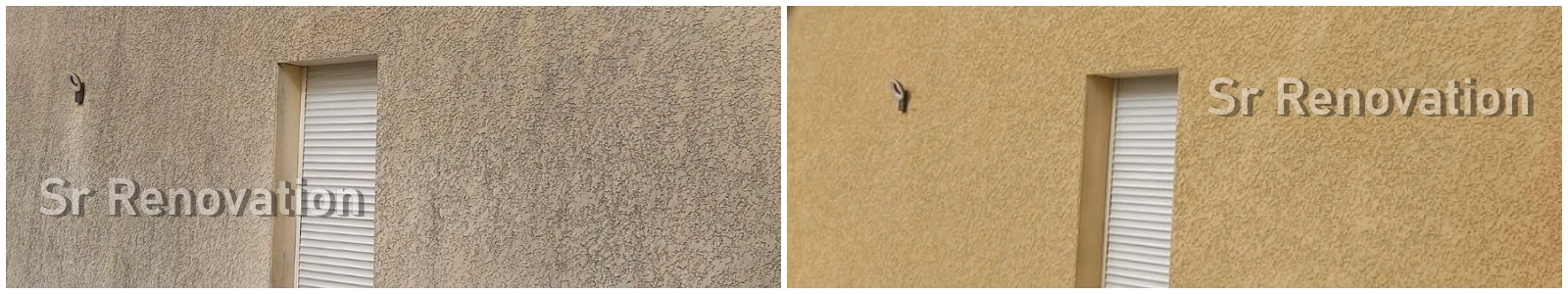 Nettoyage façade haute pression - SR Rénovation Jura